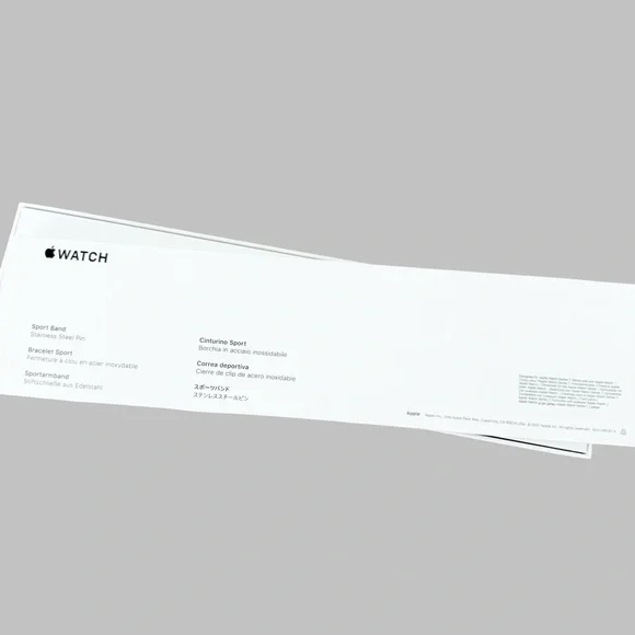 Apple Watch Series 7 41mm Sil Stainless Star - Picture 7 of 10